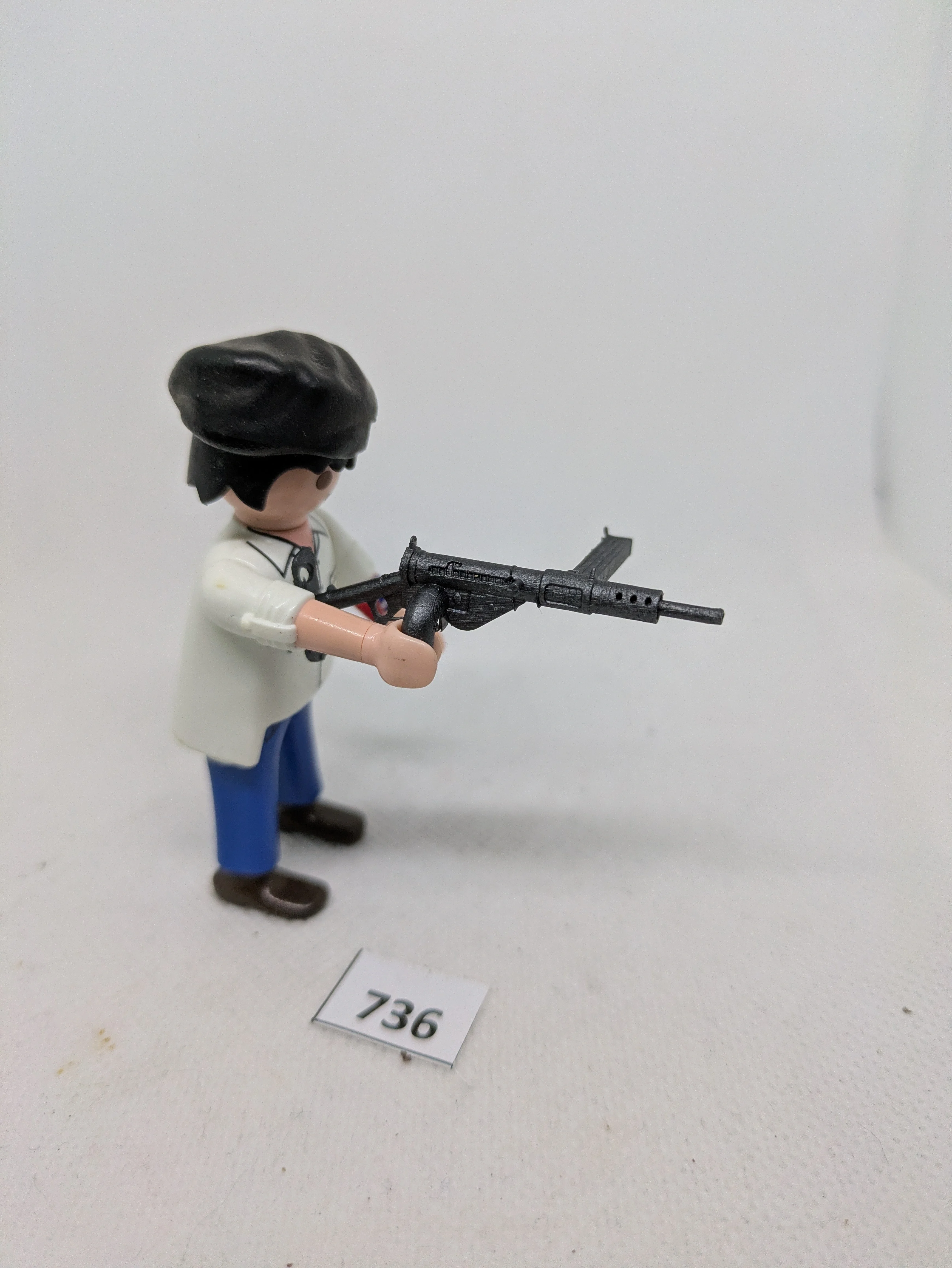 Accessoire custom playmobil WW2 - Résistant + Sten N736