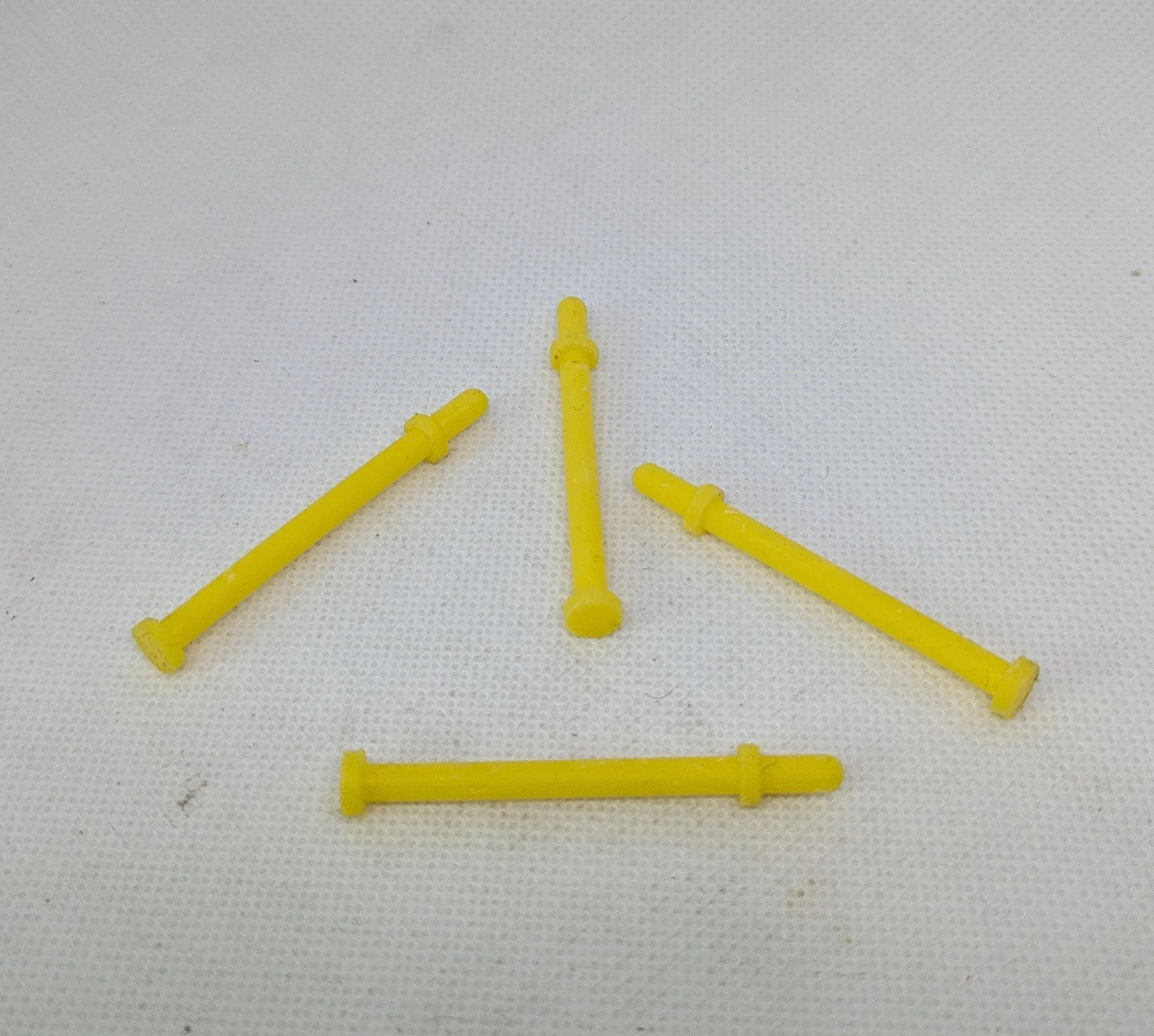 Custom compatible Playmobil train en 3D - 4024 - 4 baguettes jaune à peindre