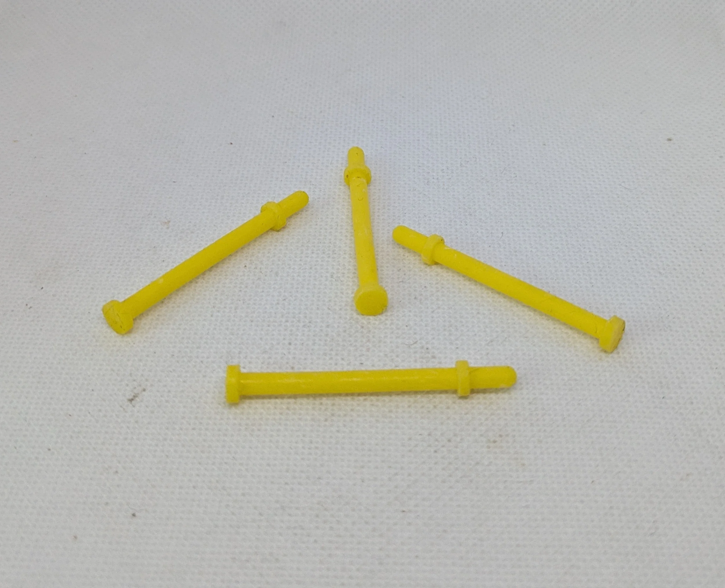 Custom compatible Playmobil train en 3D - 4024 - 4 baguettes jaune à peindre