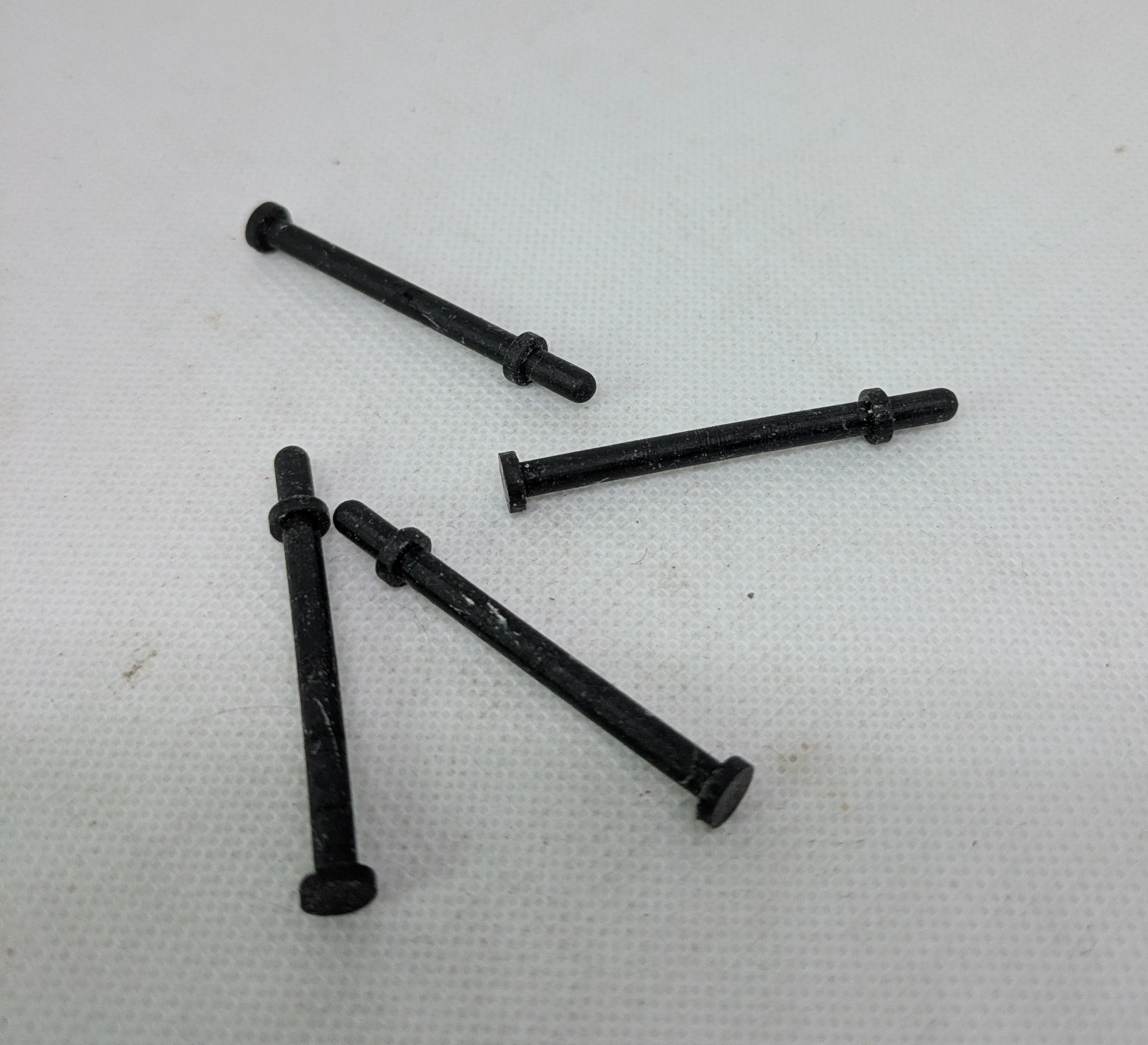 Custom compatible Playmobil train en 3D - 4050 - 4 baguettes noir à peindre