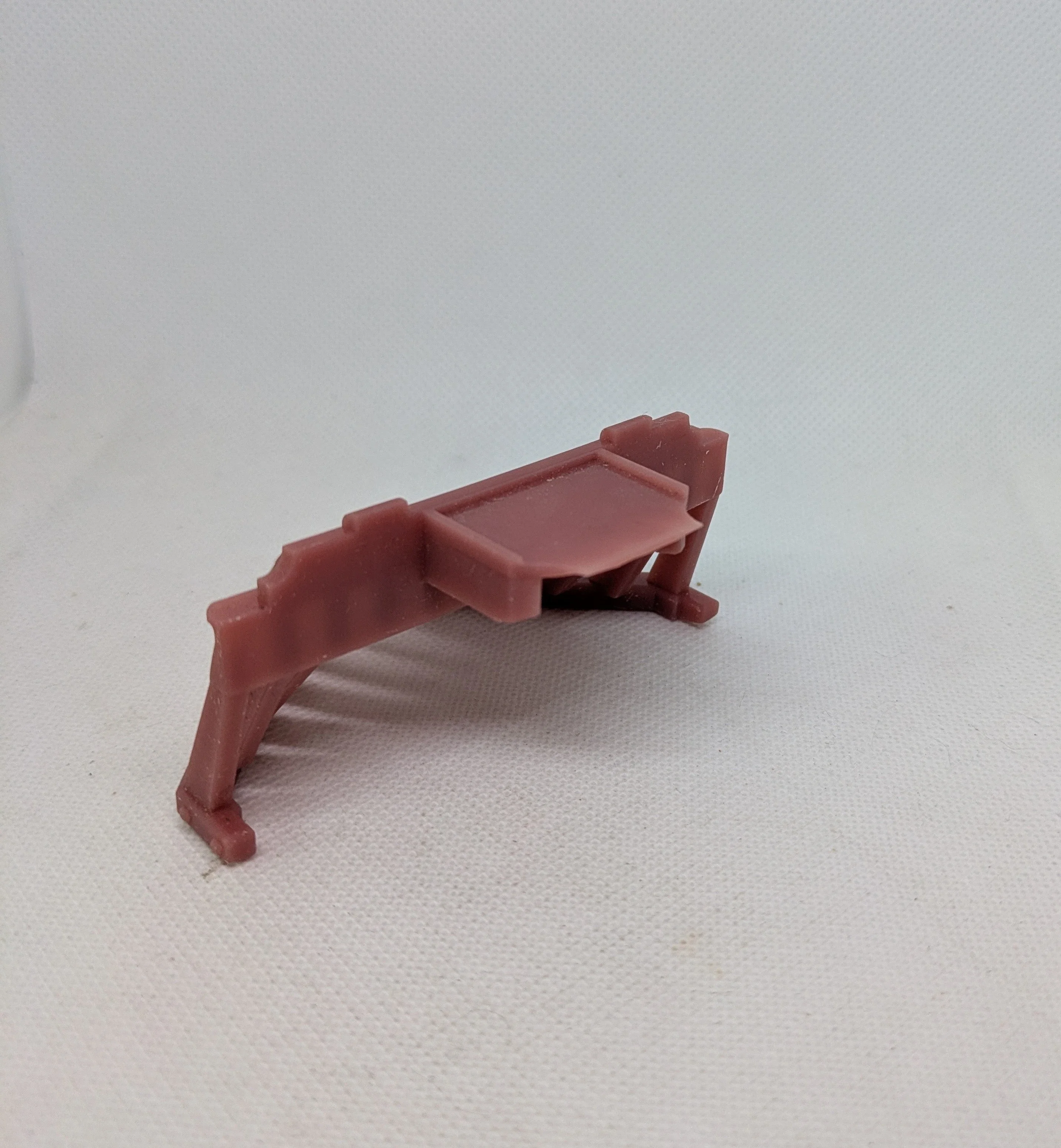 Custom compatible Playmobil train en 3D 4054 - 4032 - 1 cow catcher rouge