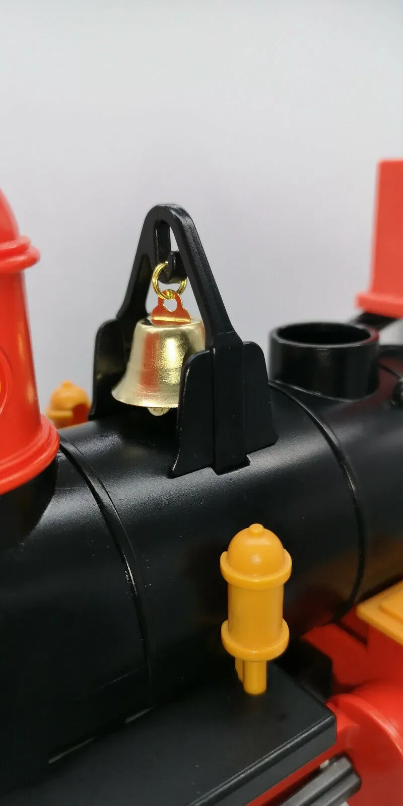 Custom western Playmobil train en 3D - 1 cloche non originale - 4054 locomotive