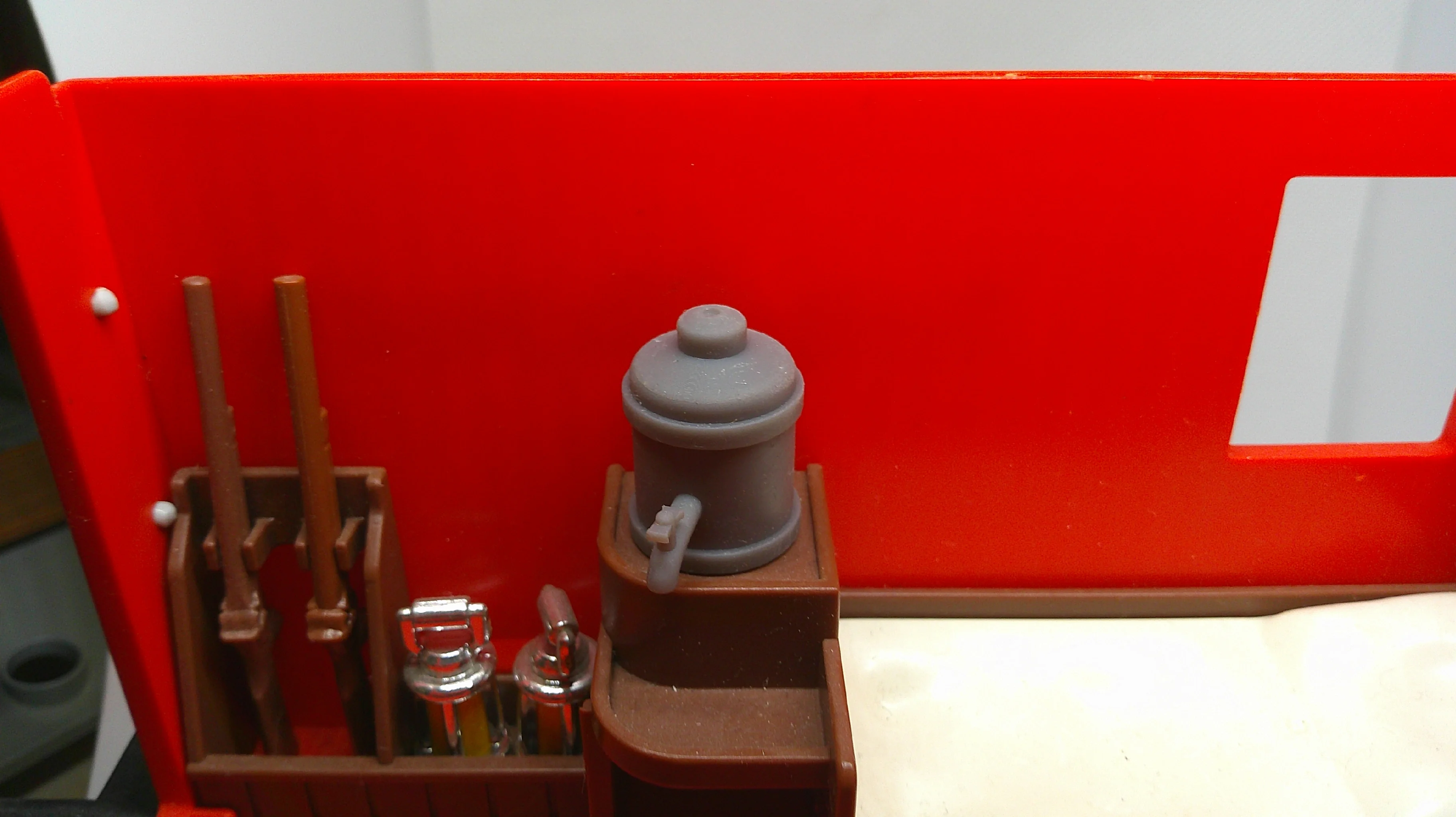 Custom compatible Playmobil train 3D - wagon 4123 - 1 tellière à peindre