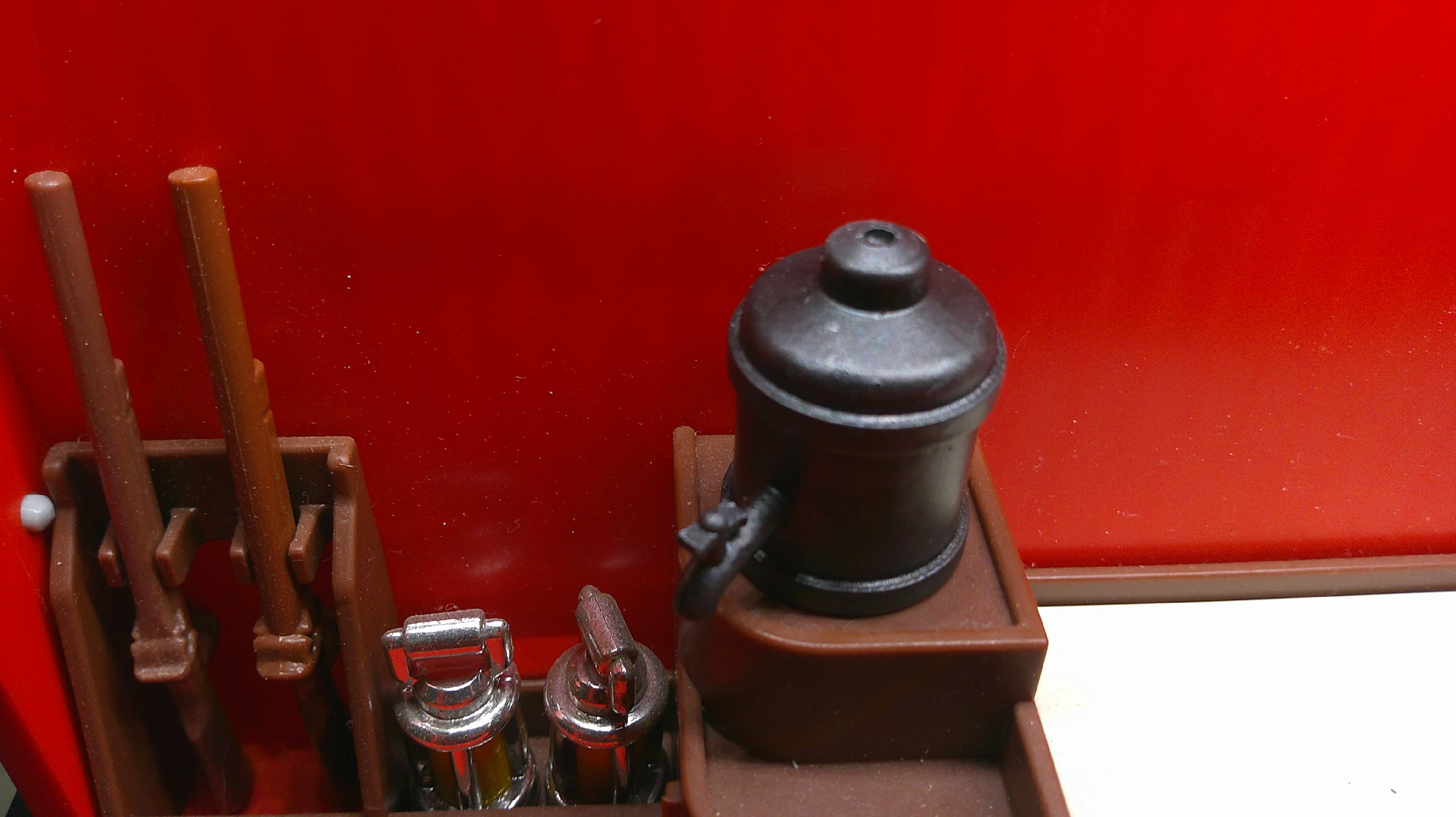 Custom compatible Playmobil train 3D - wagon 4123 - 1 tellière déjà peinte