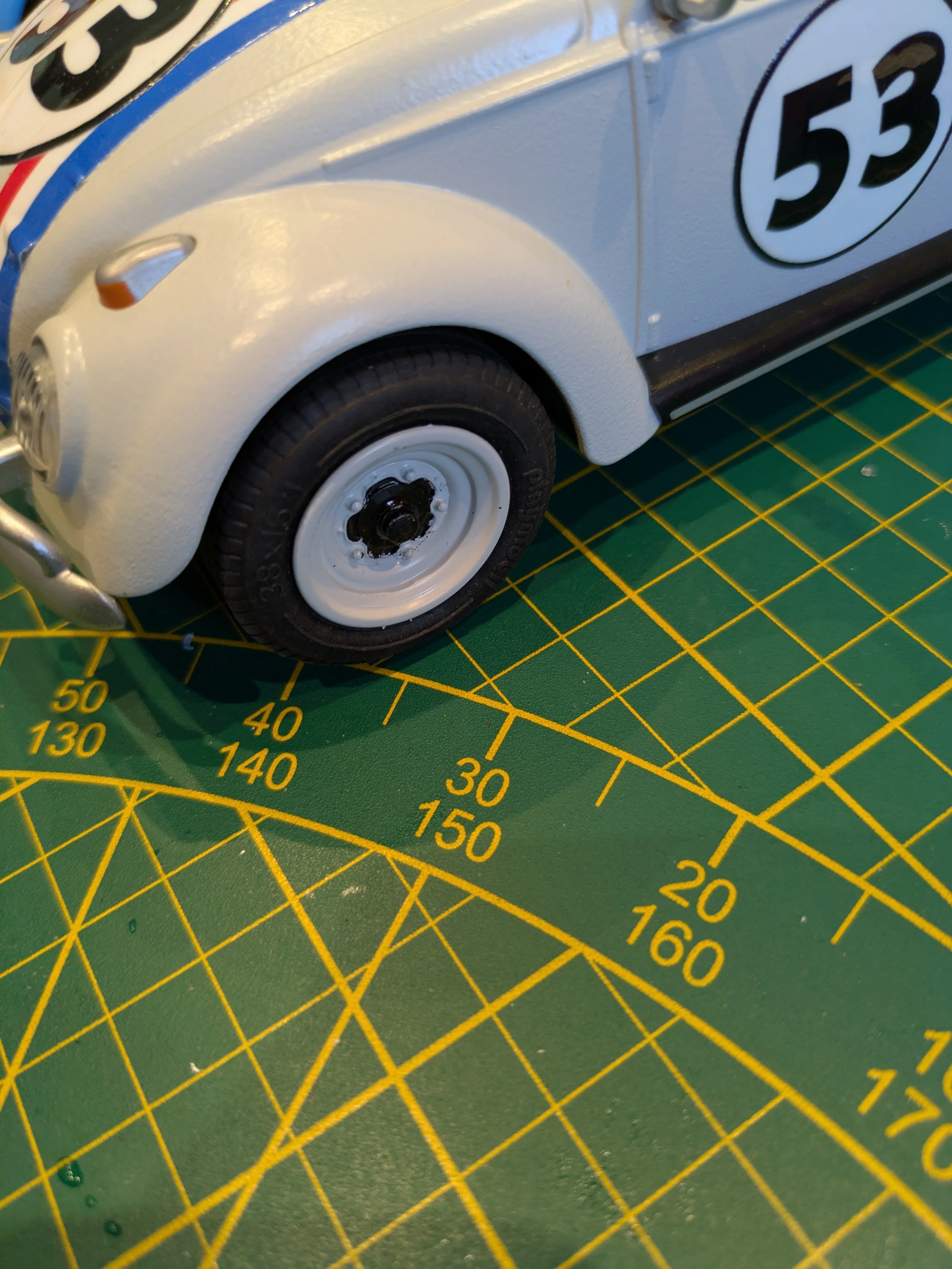 Custom Cinéma Playmobil 3D - Choupette - Volkswagen Coccinelle 70177 enjoliveur