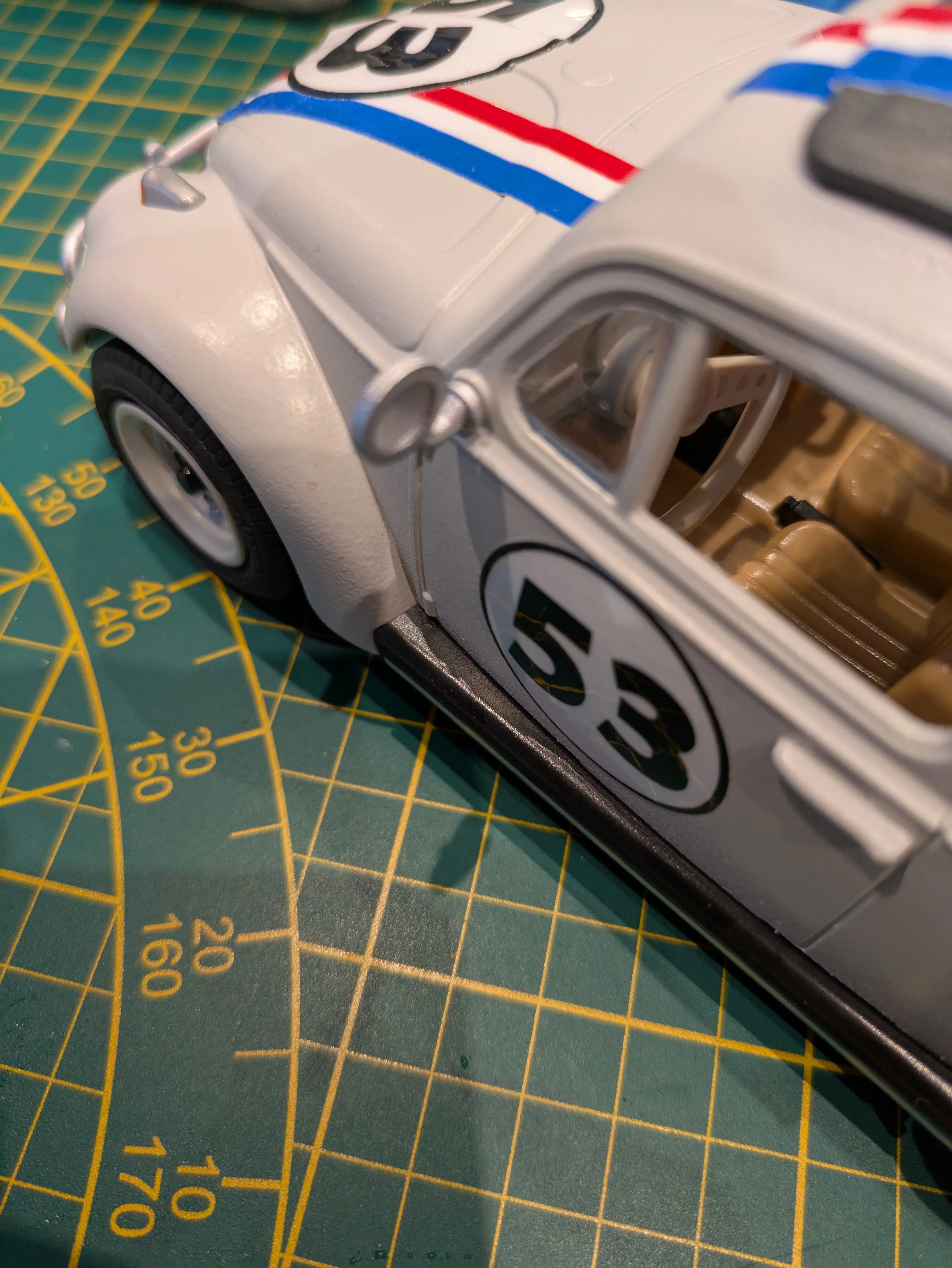 Custom Cinéma Playmobil 3D - Choupette - Volkswagen Coccinelle 70177 Rétroviseur