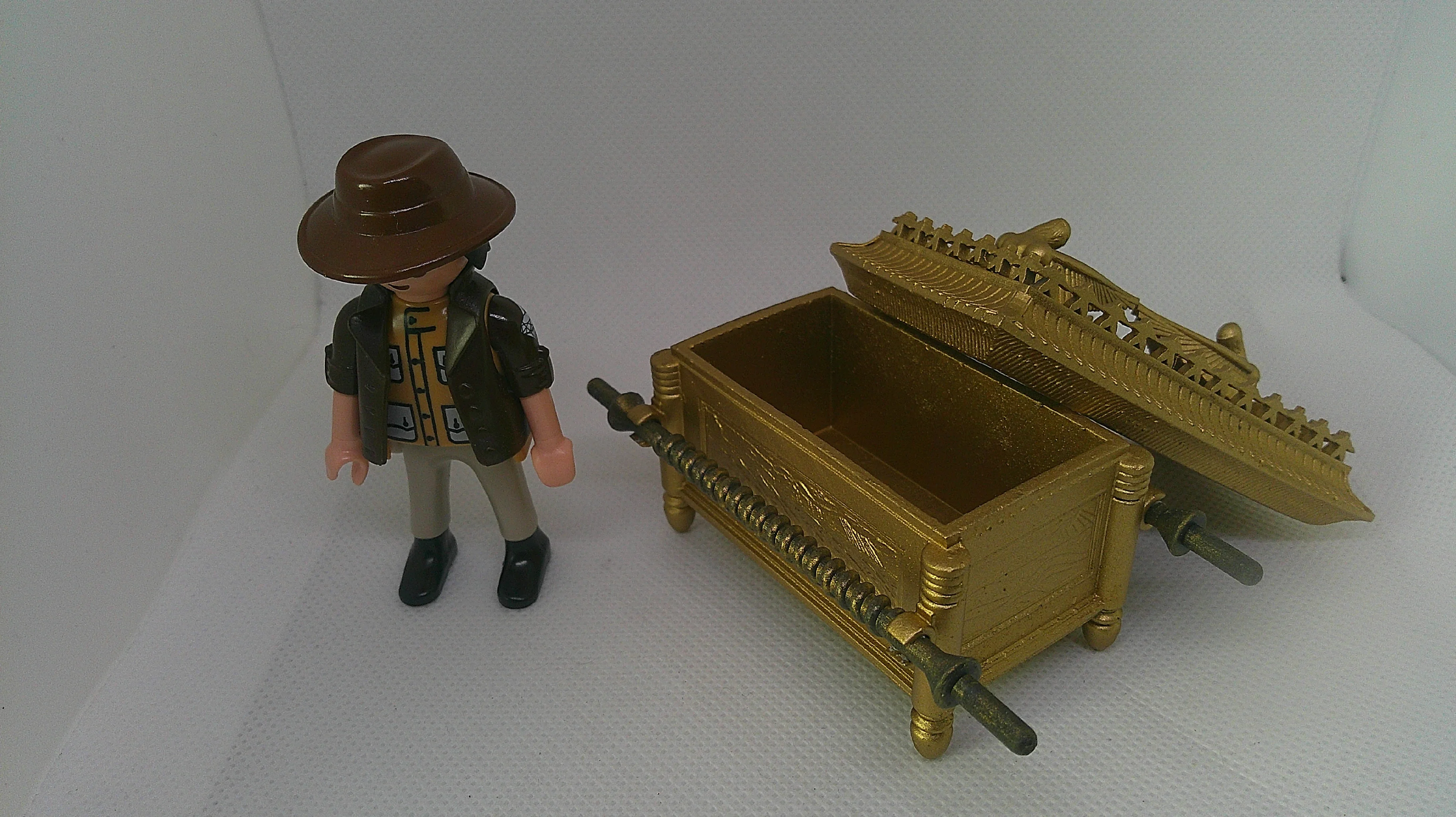 Custom Cinéma Playmobil en 3D - Indiana Jones - Arche d'Alliance sans personnage