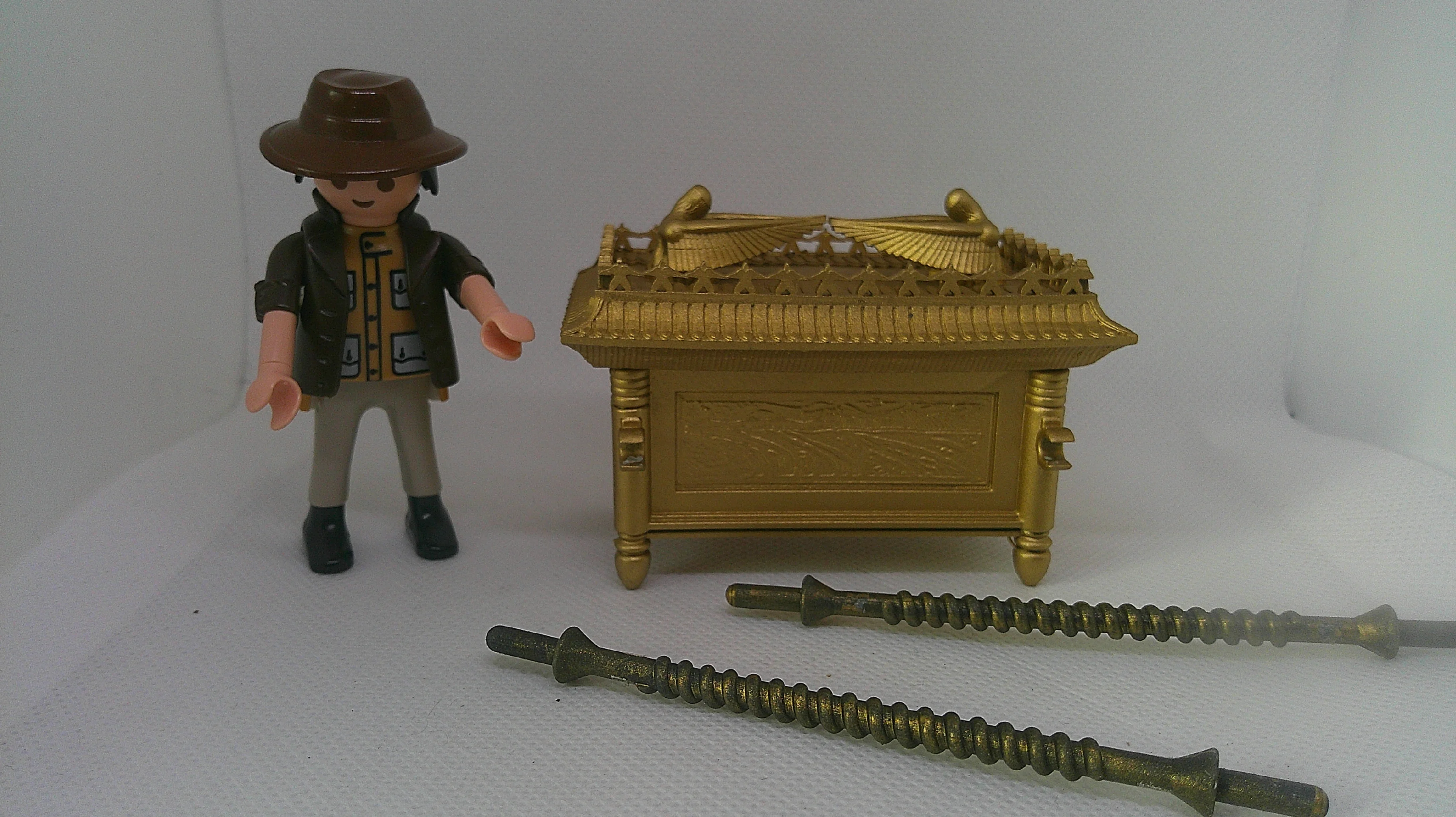 Custom Cinéma Playmobil en 3D - Indiana Jones - Arche d'Alliance sans personnage