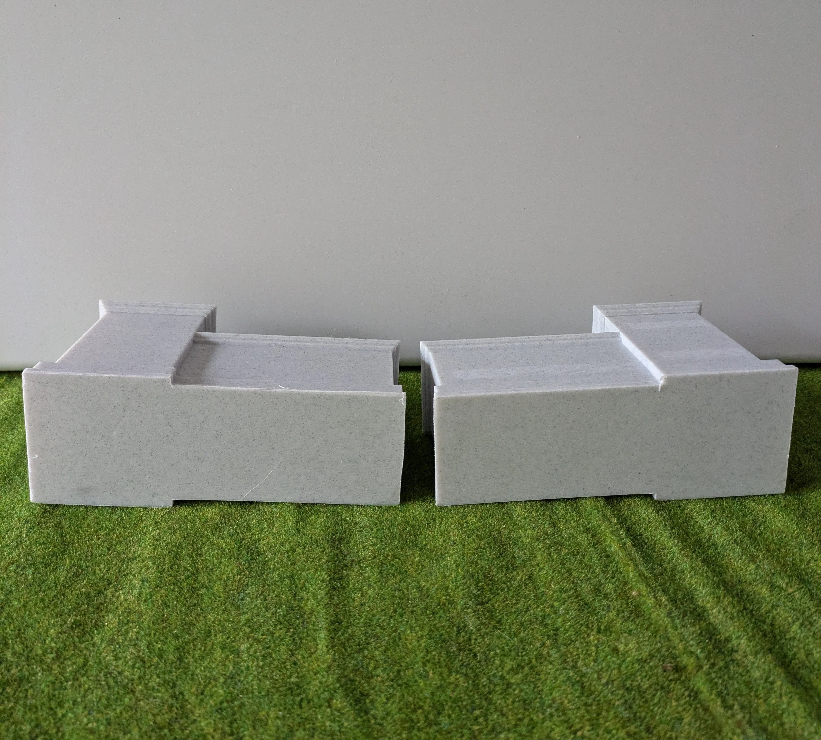 Custom Playmobil Cinéma - 2 Piliers Lyon Estates BTTF 3 - Retour vers le futur