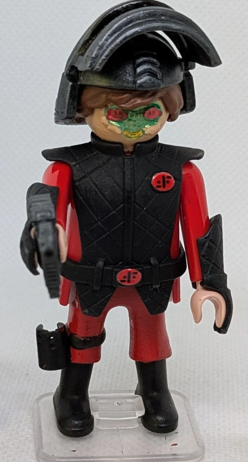 Custom Playmobil Cinéma en impression 3D - 1 kit V - Visiteur - Alien - N 01