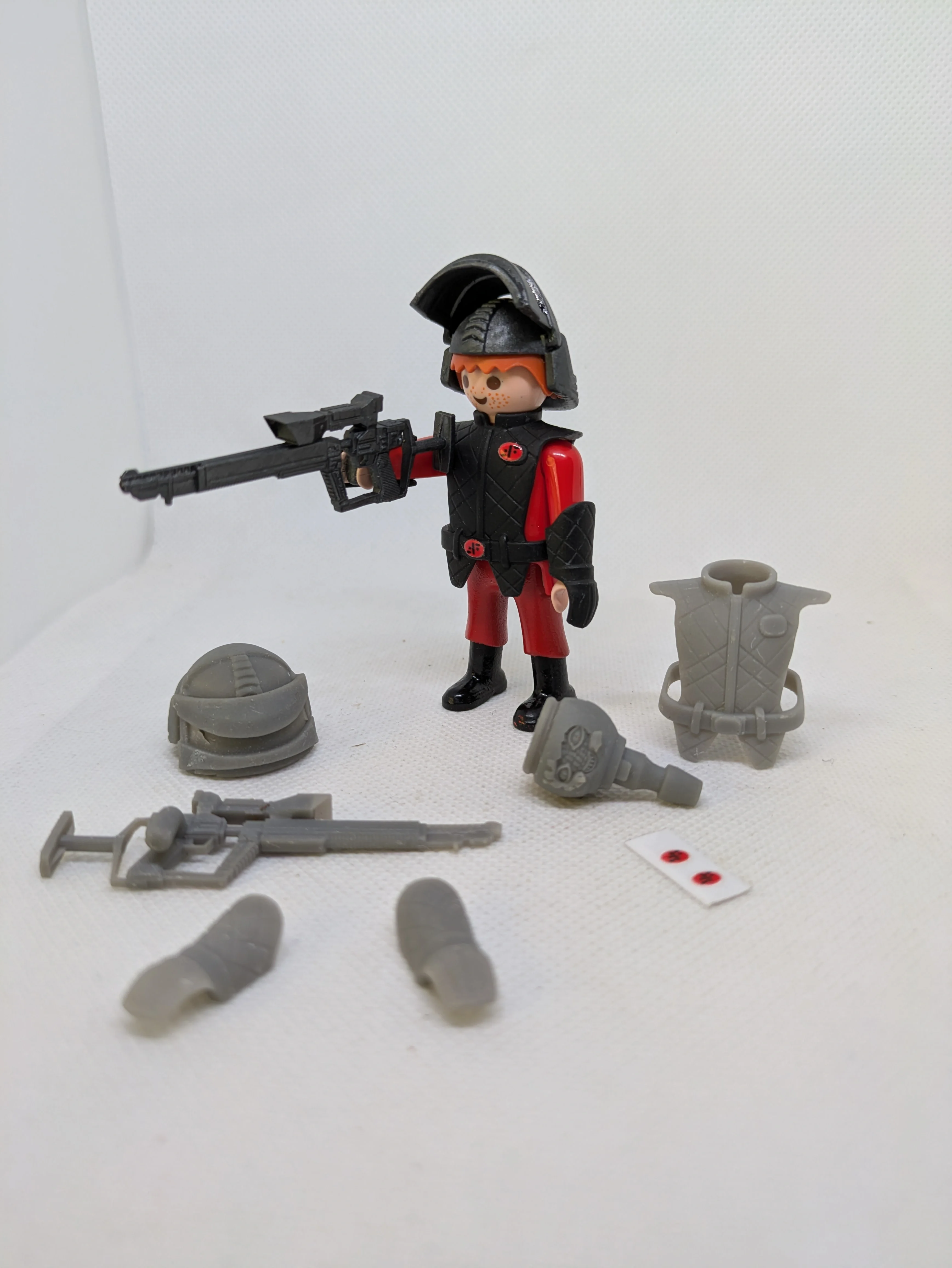 Custom Playmobil Cinéma en impression 3D - 1 kit V - Visiteur - Alien - N 02