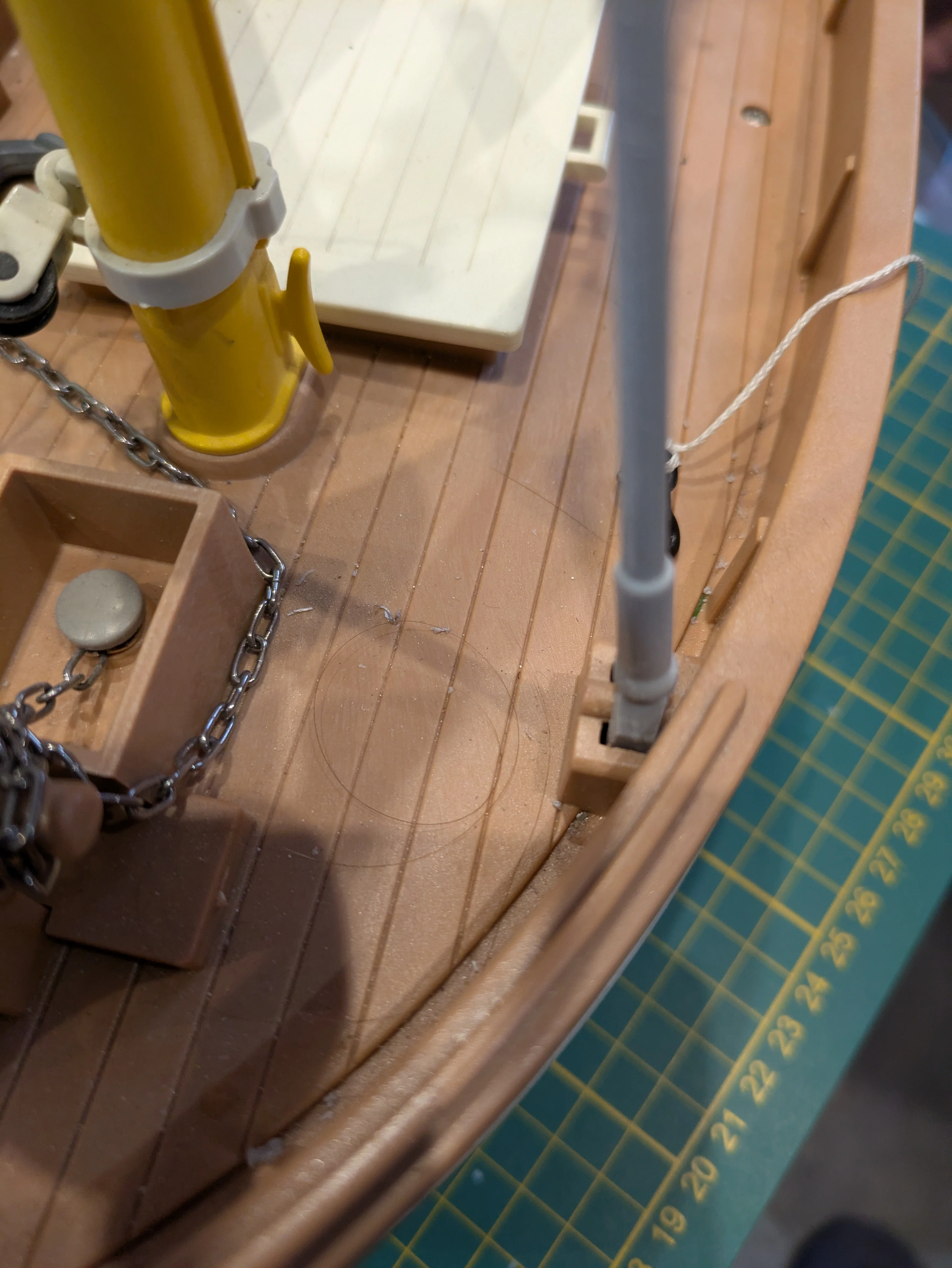 3551 Custom compatible Playmobil en 3D - 2 haubans pour bateau Suzanne